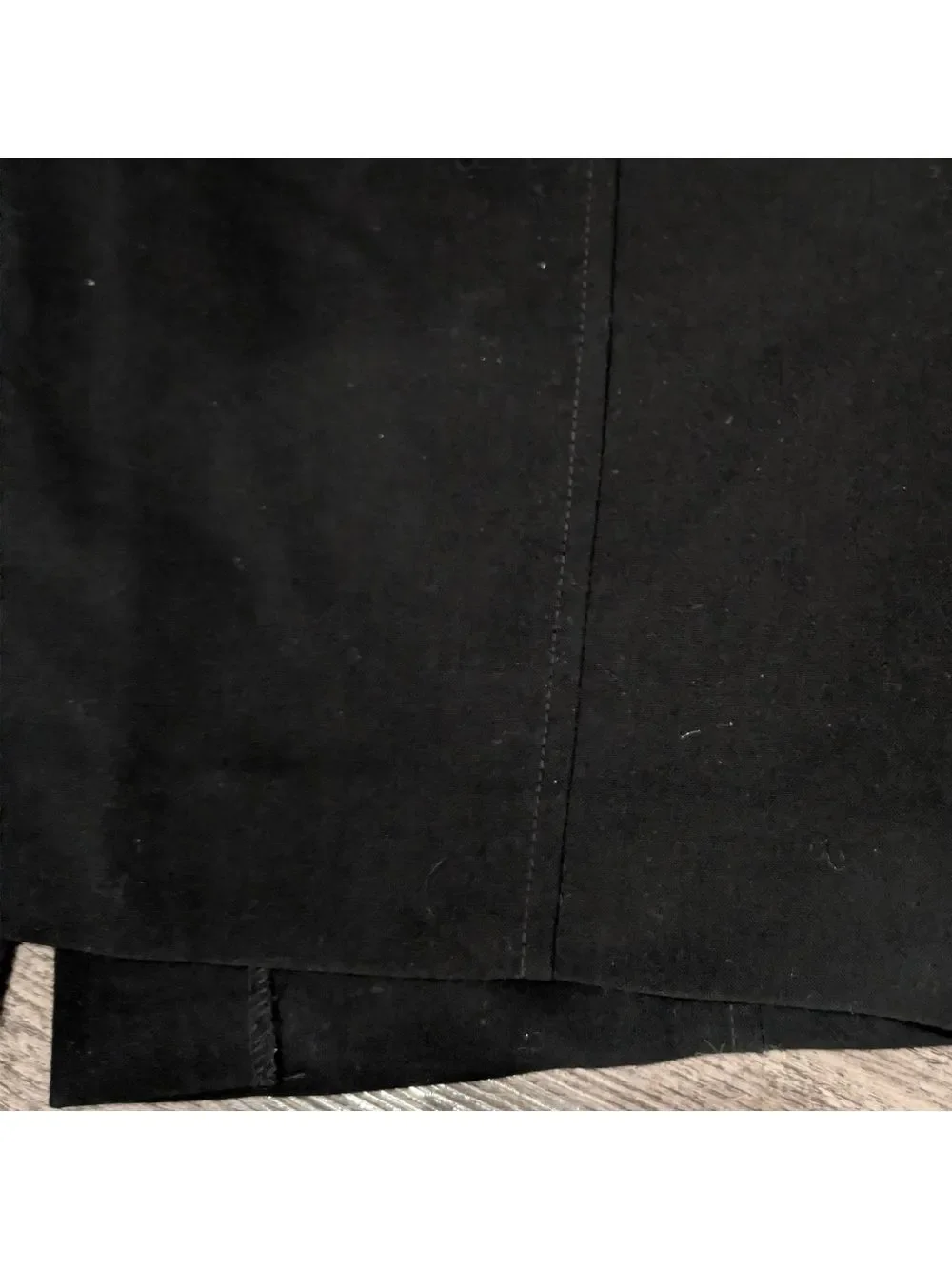 Ann Taylor LOFT Black Pencil Skirt Size 12 Stretch Career Work - Picture 4 of 7